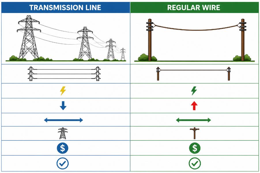 3. Transmission Line vs Regular Wire