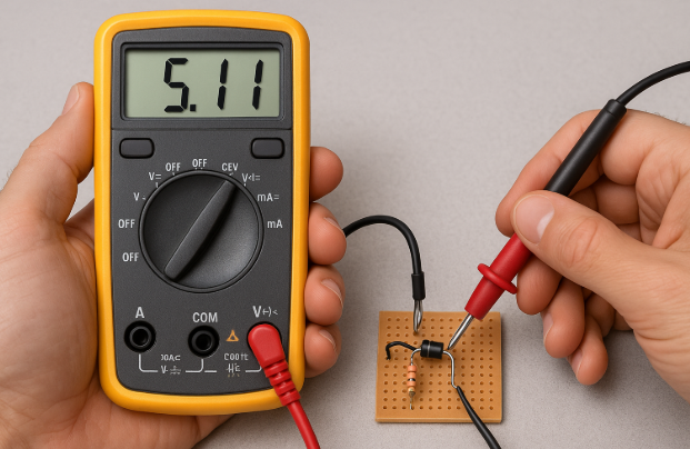 Measure the Output Voltage
